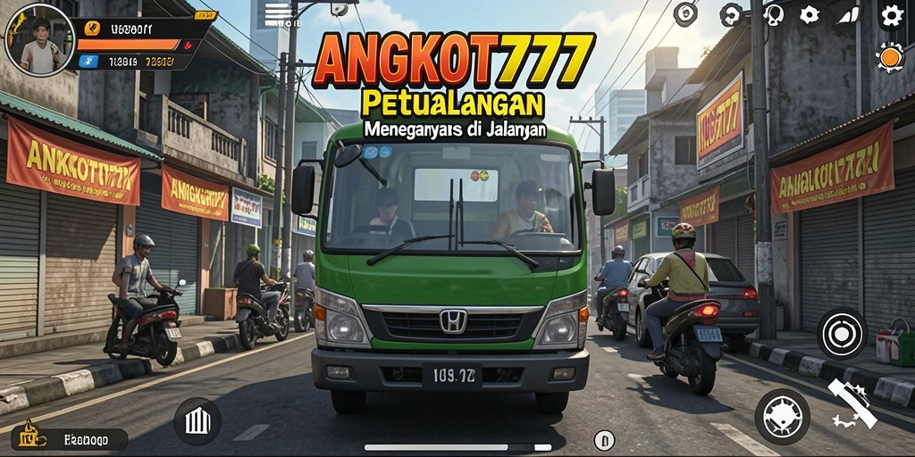 Tampilan menarik gameplay ANGKOT777 yang penuh aksi.
