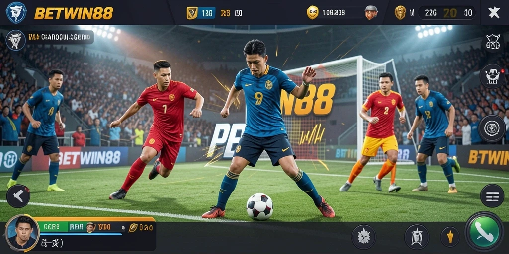 Tampilan menarik dari gameplay olahraga BETWIN88 yang penuh aksi.