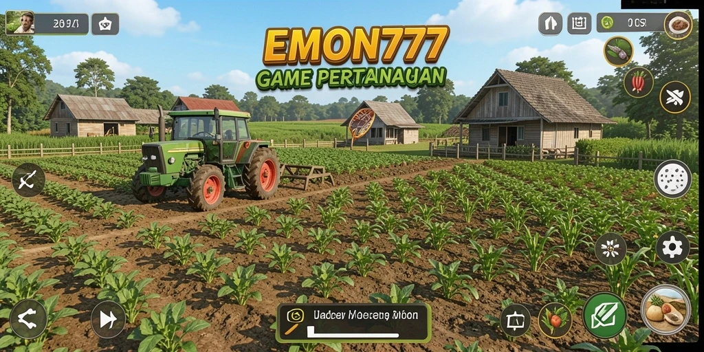 Tampilan gameplay EMON777 yang menarik dan penuh warna.