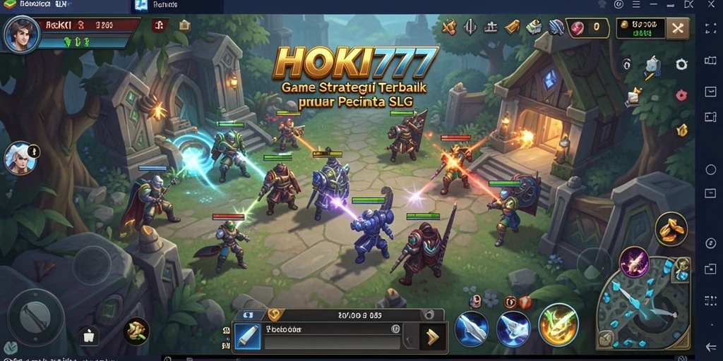 Tampilan gameplay HOKI777 yang mendebarkan dan penuh aksi.