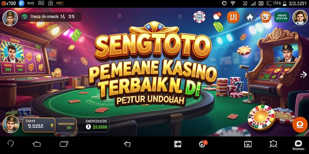 Screenshot gameplay Kasino SENGTOTO yang seru dan interaktif.