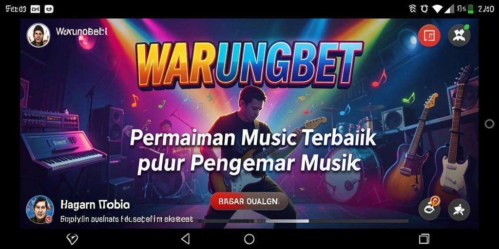 Tampilan menarik dari gameplay WARUNGBET dengan lagu-lagu terbaik.